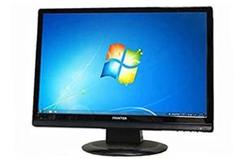 フロンティア 22インチワイドモニタ 中古 SP付HDMIアダプタ付。