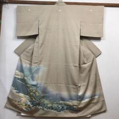 『専用ページ』加賀友禅 色留袖 着物 正絹 落款有り リサイクル品 難あり