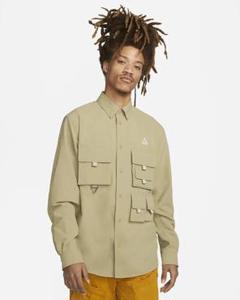 NIKE ACG テックマルチポケット ナイロンシャツ DRI-FIT L NIKE ACG テックマルチポケット ナイロンシャツ DRI-FIT L