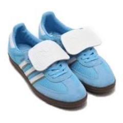 adidas samba LT 水色 スニーカー