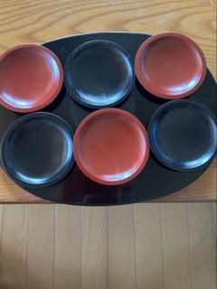 銘々皿　象彦　3　 漆器　 茶道具　 菓子皿　 小皿　 菓子器　 木製　 漆芸 Yahoo!オークション -「象彦 銘々皿」(菓子器、喰籠) (漆芸)の