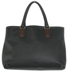 お値下げBOTTEGA VENETA ダークブラウン 編み込レザー トートバッグ お値下げBOTTEGA VENETA ダークブラウン 編み込レザー トートバッグ