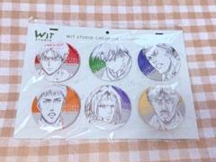 進撃の巨人 wit studio 缶バッジ Season2 6種セット C フィギュアメーカーGift -WIT STUDIO 缶バッジコレクション 進撃
