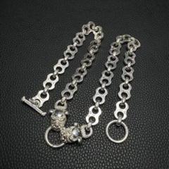 メンズレトロ銀 S925銀ネックレス シルバー