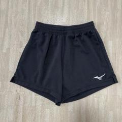 ミズノ ショートパンツ 短パン バレーボール 黒 股下11センチ