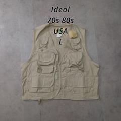 70s 80s フィッシングベスト 涙タロン デカタロン 70s 80s フィッシングベスト 涙タロン デカタロン