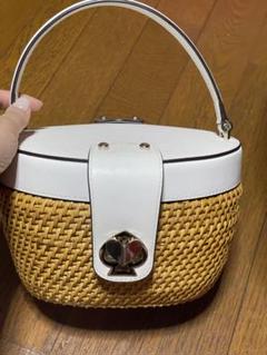 ケイト・スペード♠カゴバック お値下げ！ kate spade NEW YORK（かごバッグ/ストローバッグ）のフリマ