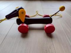 希少！　新品［BRIO ブリオ］ライドオン ダッチー 公式通販】 BRIO ブリオ ライドオンダッチー 白犬 対象年齢 1歳