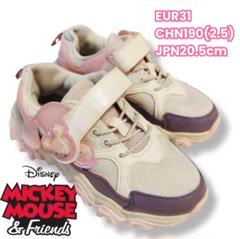 Disney ミッキー ミニー スニーカー 19cm ～ 20.5cm