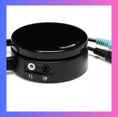 PC用 ボリュームコントローラー スピーカー ヘッドホンスイッチ ノブオーディオ