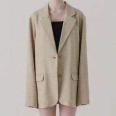 eaphi LINEN LIKE OVER JACKET - メルカリ