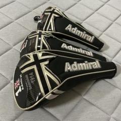 Admiral ゴルフヘッドカバー 3個セット