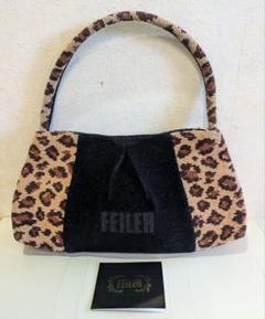 FEILER フェイラー ヒョウ柄 ハンドバッグ ポーチ
