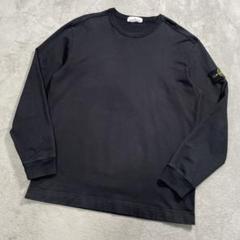 ストーンアイランド　長袖Tシャツ　ロンT 厚手 ブラック　XL
