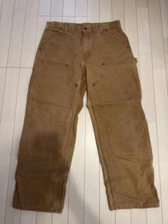 2025年最新】carhartt ダブルニー ブラウン 36×30の人気アイテム