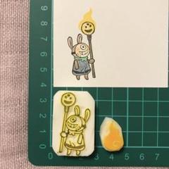 消しゴムはんこ［うさぎ　ハロウィン②］のサムネイル