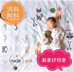 新品】　ニューボーンフォト　月齢フォト　新生児　マンスリーフォト　お昼寝アート