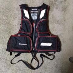 SHIMANO LIMITED PRO フィッシングベスト 黒金　　Ｌ　超美品 SHIMANO LIMITED PRO フィッシングベスト 黒金 L 超美品