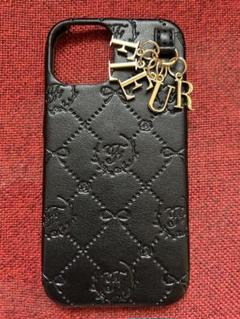 Maison de FLEUR - ♡メゾンドフルール♡モノグラムiPhone14ケース♡ブラック♡黒♡新品未使用♡ メゾン ド フルール Maison de FLEUR モノグラムアイフォン14