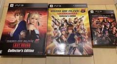 DEAD or ALIVE5 コレクターズ エディションps3 まとめ売り