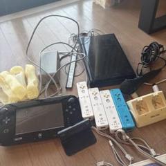 Wii U 本体 + リモコン4個 + 充電スタンド マイク付き