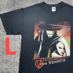 ヴィンテージ　Vフォー・ヴェンデッタ　映画　ナタリーポートマン　Tシャツ　古着