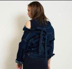 新品 未使用 FRAY I.D デニムジャケット リネン100% 日本製