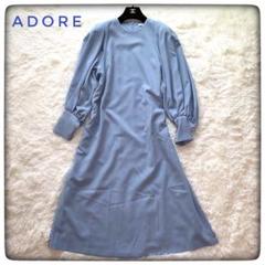 【美品・2024年モデル⭐︎】ＡＤＯＲＥ クリアジョーゼット ワンピース