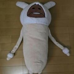 白うさぎなめこ ぬいぐるみ BIG 抱き枕 おさわり探偵なめこ栽培