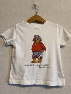 超美品 90cm Polo Bear Tシャツ ホワイト キッズ