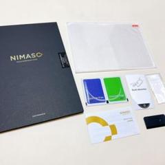 NIMASO iPad保護ガラスフィルム強化 ガラス 指紋防止 保護 フイルム