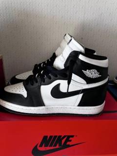 ナイキエアジョーダン1ハイ aj1 high 85 ブラック/ホワイト