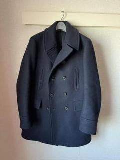 希少カラー】SCYE BASICS カシミヤ混 ピーコート メンズ 古着