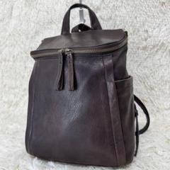 未使用級✨ゲンテン レザー リュック バッグパック　 ブラック genten（リュック/バックパック）のフリマアイテム一覧