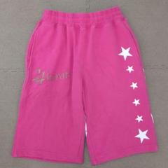 24karats ハーフパンツ　スウェット　KlDS ピンク　150 160