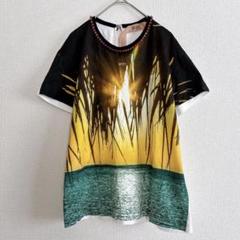 N21° ヌメロヴェントゥーノ　Tシャツ カットソー　イタリア製　ラインストーン