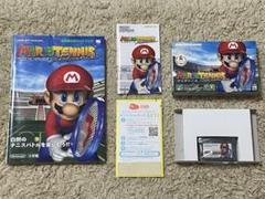 【美品】ds ゲームボーイアドバンス　マリオテニス　マリオテニス攻略本