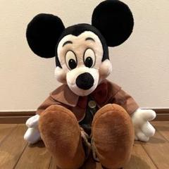 ミッキーマウス - 【レア品】30年ほど前の貴重なミッキーのぬいぐるみ！ ミッキー ミッキーマウス mickey 1930年代 ニッカーボッカー社 レア