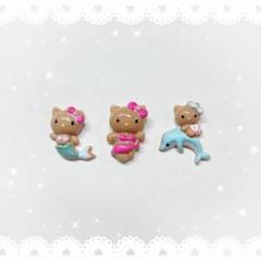 激レア☆イルカに乗った日焼けしたキティちゃん☆水族館限定根付☆2006 水族館限定 イルカとキティ 根付け ストラップ ご当地キティ