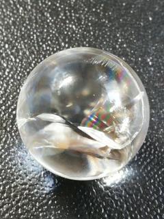 コロンビア産　レムリアンスフィア　50ミリ　　繊細なキラキラ虹！　神秘的です コロンビア産 レムリアンスフィア 50ミリ 繊細なキラキラ虹