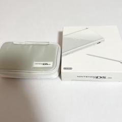 【ほぼ未使用】Nintendo DS lite クリスタルホワイト 本体