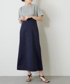 Whim Gazette ナイロンサテンサロペスカート美品 - メルカリ