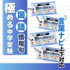 極める国語④ 慣用句 暗記カード 中学受験 言葉ナビ サピックス