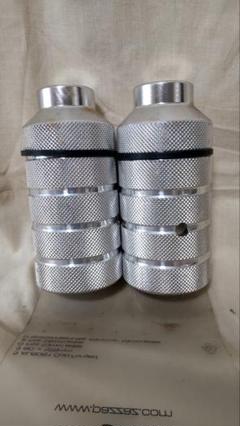 【ステップ】自転車用（BMX）系（リヤ用メッキ鉄）1セット（80年代の物） ステップ】自転車用（BMX）系（リヤ用メッキ鉄）1セット（80年代