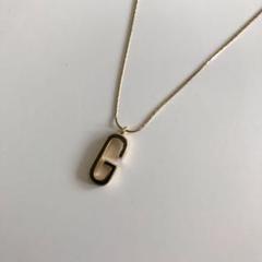 ジバンシー GIVENCHY ゴールド ロゴ ネックレス 2256
