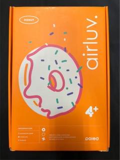 早割価格！　新品　ポレッド　エアラブ4ドーナッツ/クールグレー　専用バッテリー airluv4 donut | エアラブ4 ドーナッツ 送風機能付きクール