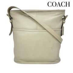 COACH オールドコーチ USA レザー ショルダーバッグ レディース