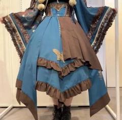 Ozzonチャイナワンピース アームカバー付き オッズ ゴシック