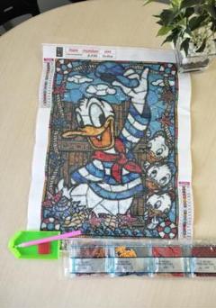 ドナルドダック ダイヤモンドペインティング 30x40cm