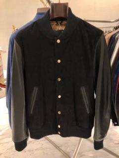 【試着のみ】サイズ50／CINQUANTA別注コンビレザースタジャン BEAMS F（ビームスF）【別注】CINQUANTA / コンビレザー